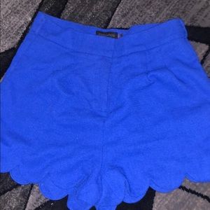 Dark blue dress shorts